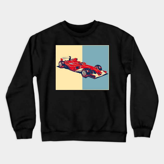 Ferrari Formula 1 Crewneck Sweatshirt by remixer2020